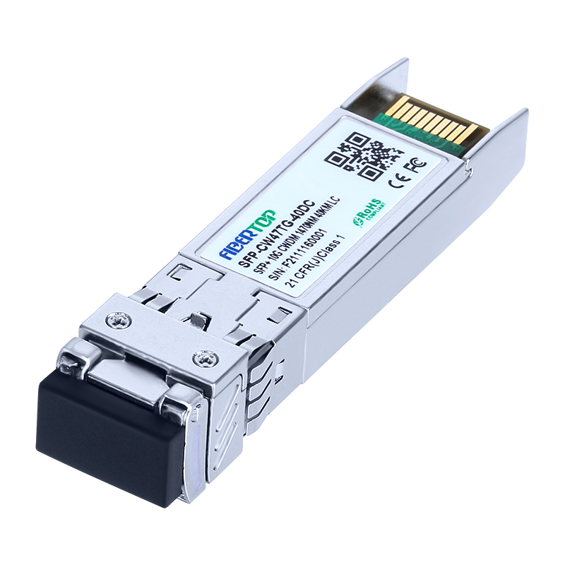 MOXA® SFP-10GERLC-CW47 Compatible 10G SFP+ CWDM Transceiver SMF 1470nm 40km LC DOM