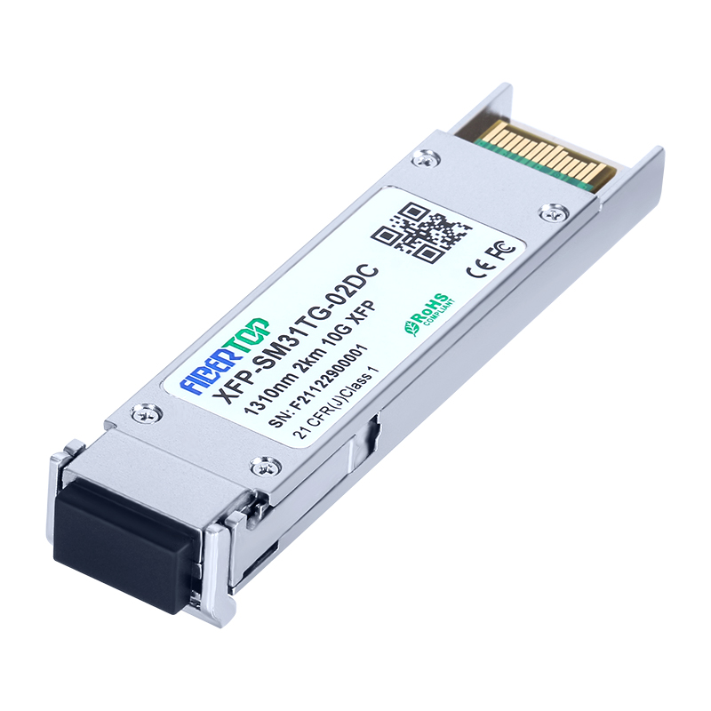 Brocade ® OC192-XFP-SR1 Compatible 10G XFP Transceiver SMF 1310nm 2km LC DOM