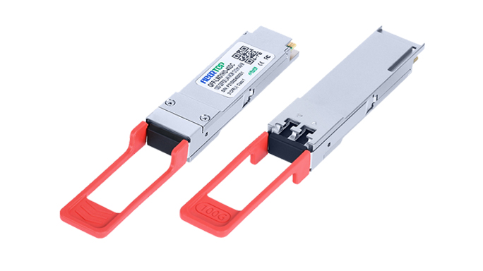 FiberTop product release: 100G QSFP28 ER4 40KM dual-rate optical module transceiver