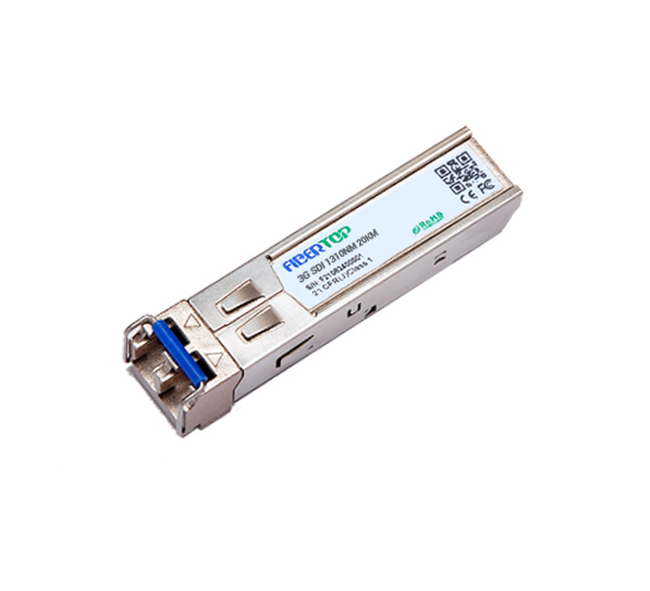 FIBERTOP 3Gbps Video SDI SFP transceiver SMF 1310nm 20km Double LC DOM Transmitter & Receiver  for SD/HD/3G-SDI