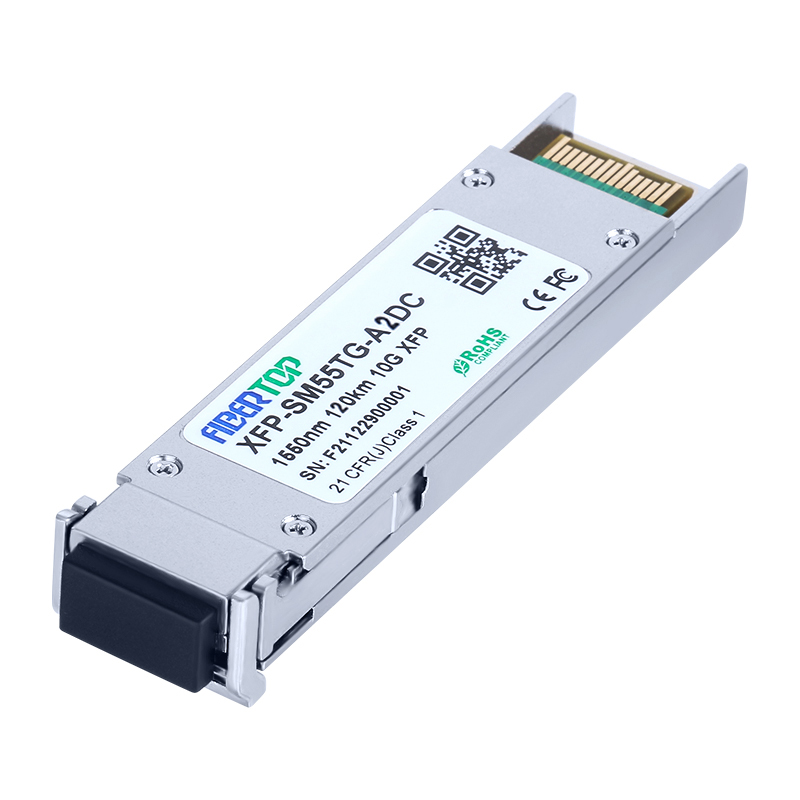10Gbps XFP Transceiver Single Mode  120km LC DDM